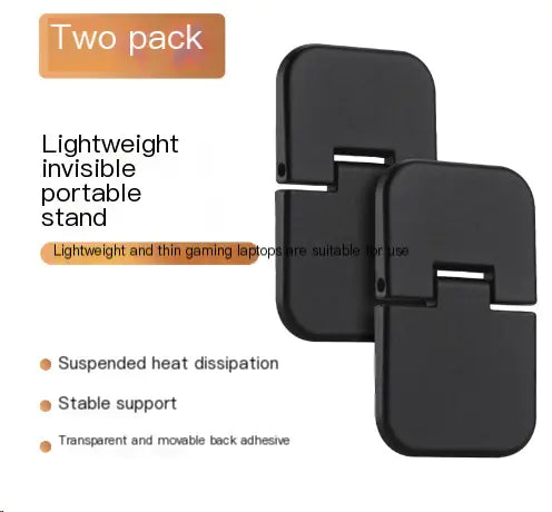 Suporte Invisível de Zinco-Metal para Laptop com Dissipação de Calor