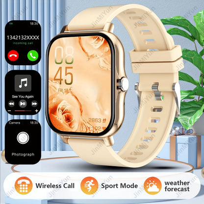 HOT 1.83  Full Screen Touch Sports Smartwatch For Men