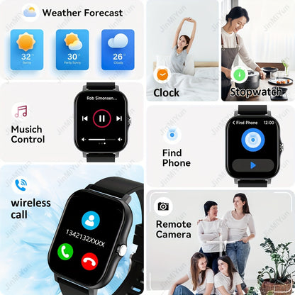 HOT 1.83  Full Screen Touch Sports Smartwatch For Men