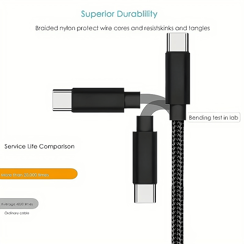100.58cm/201.17cm/3.02meter High-Speed USB Type-C