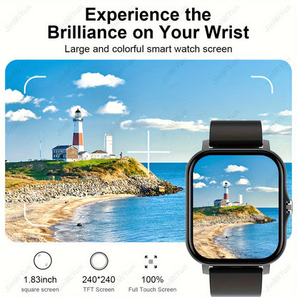 HOT 1.83  Full Screen Touch Sports Smartwatch For Men
