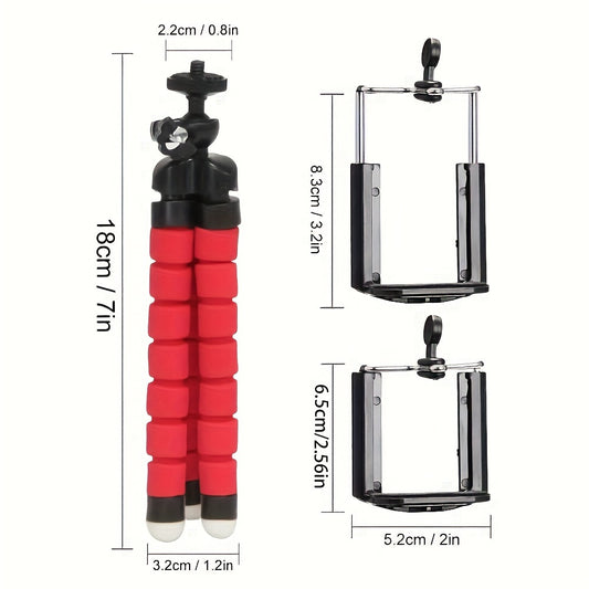 An Octopus Mobile Phone Holder, Camera Stand,