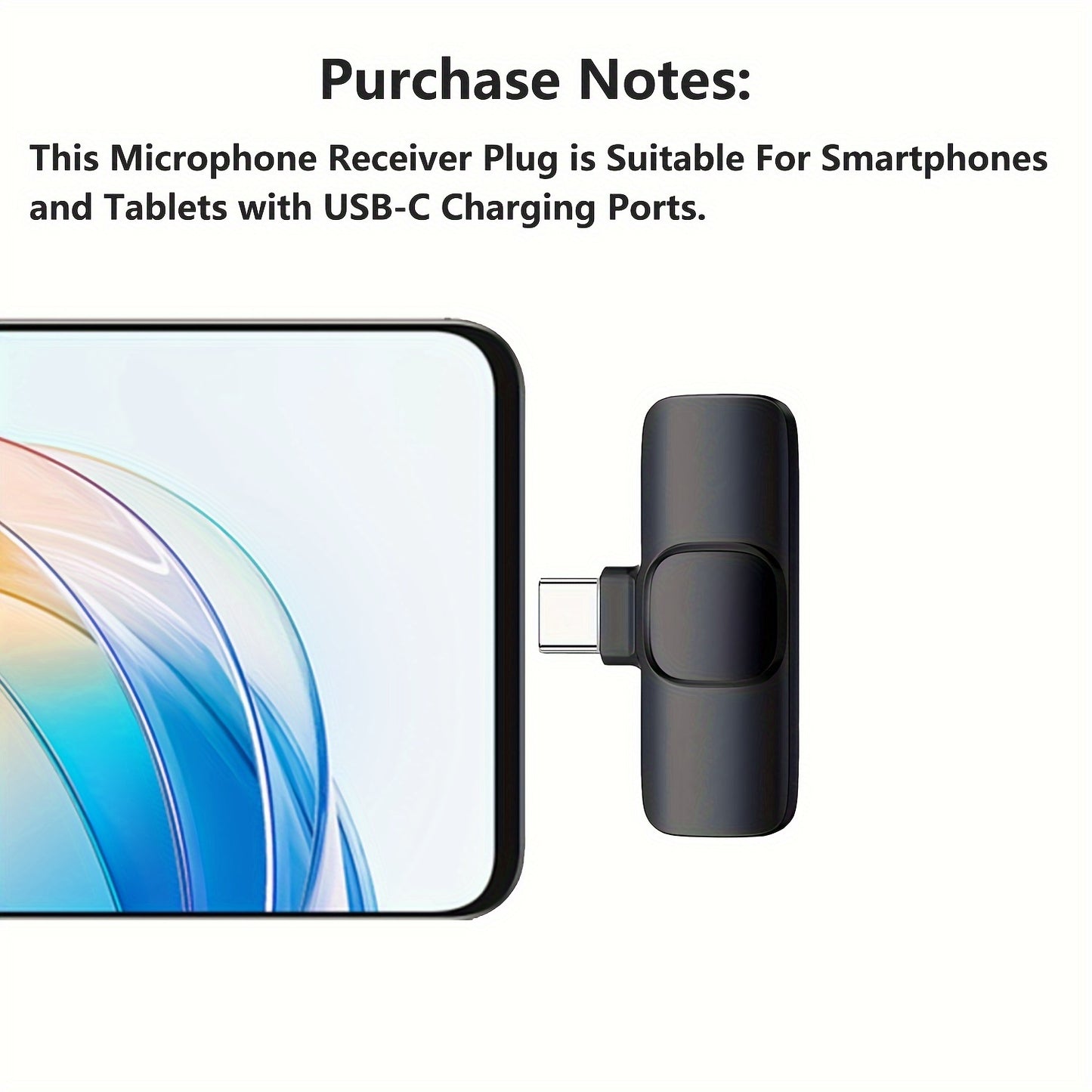 Professional Wireless Lavalier Microphone For Smart phone