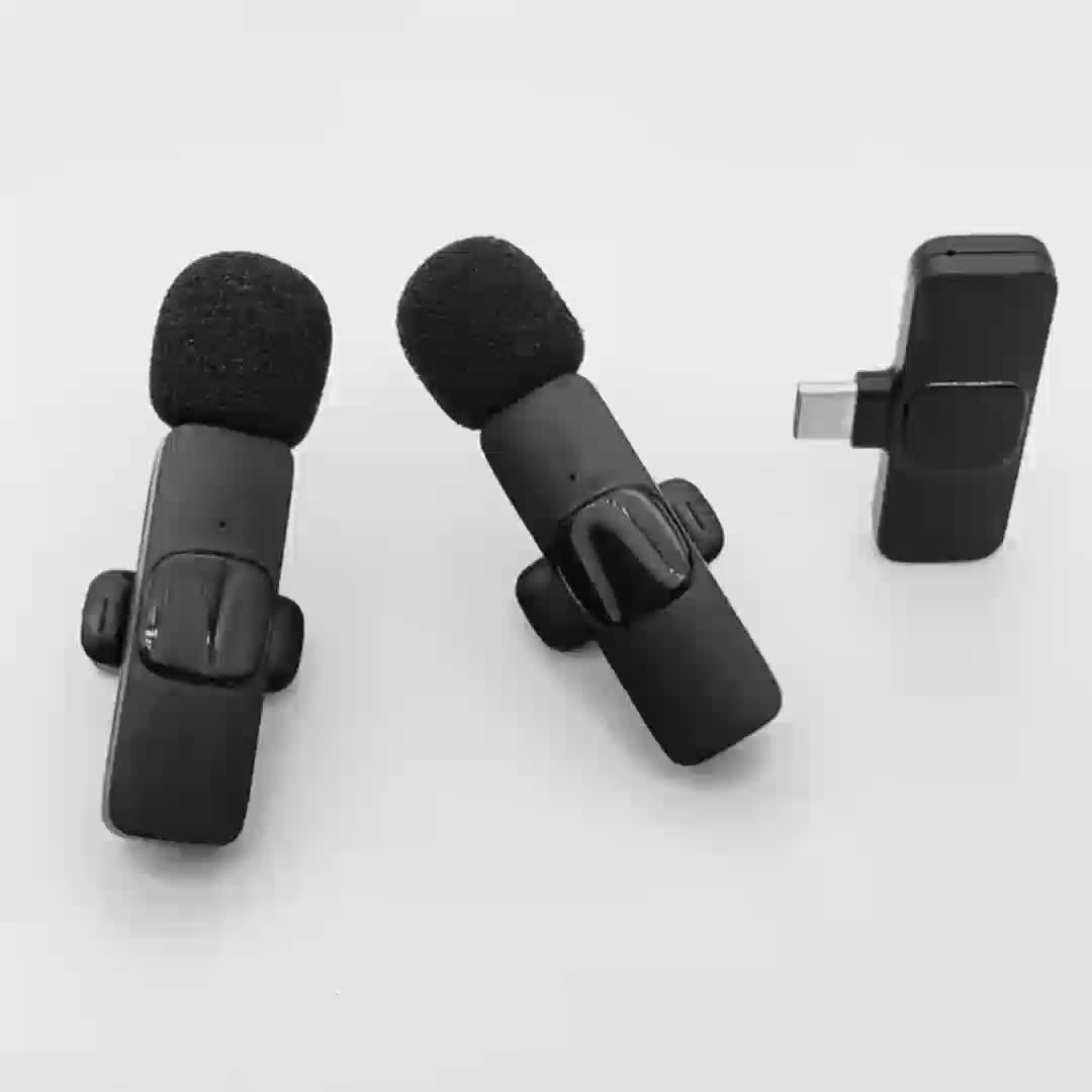 Professional Wireless Lavalier Microphone For Smart phone