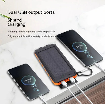 SolarCharge Waterproof Power Bank