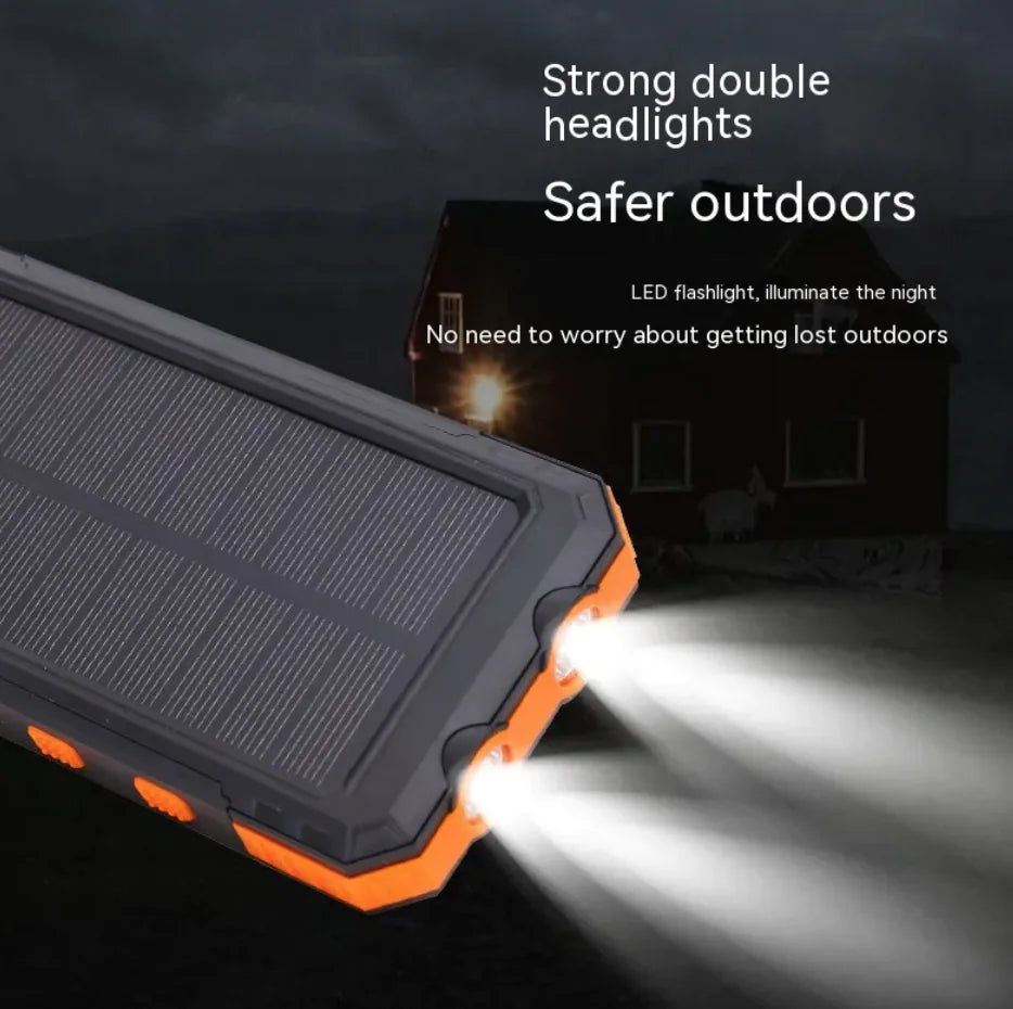SolarCharge Waterproof Power Bank
