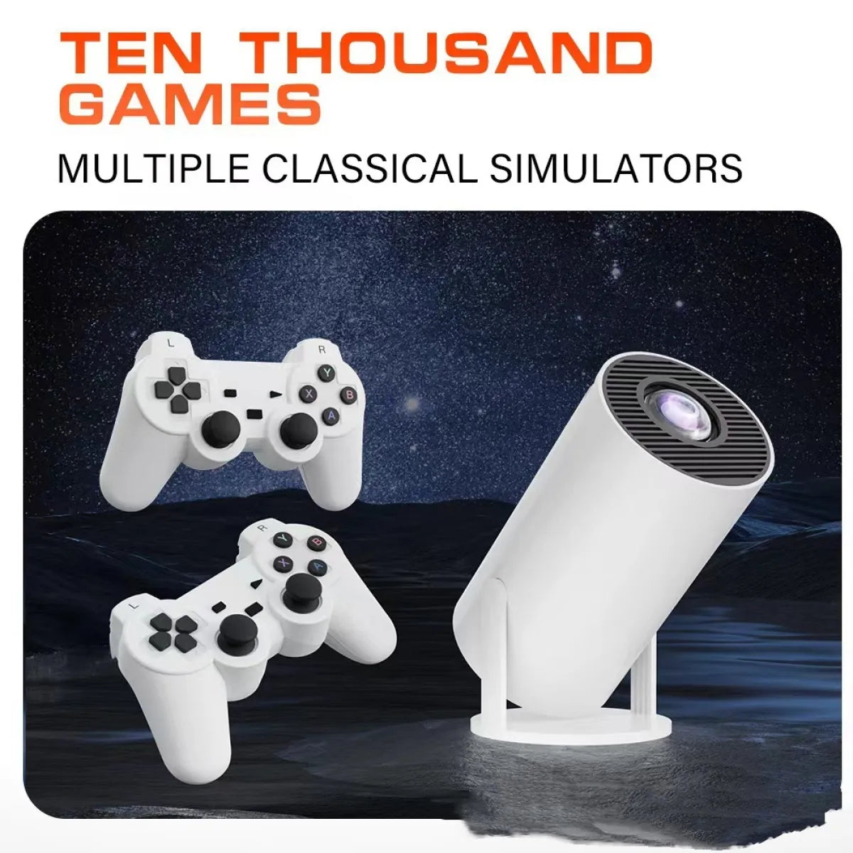 HD MaxPlay P30 Wireless Game Projector