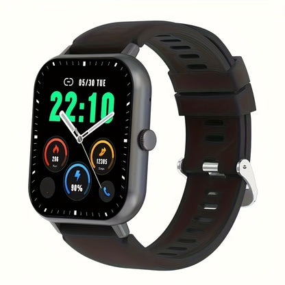 Unisex Smart Watch (Answer/Make Call), 1.83'' Wireless Calling Smartwatch With Pedometer/100+Sport Modes/Ai Voice Control/100+ Watch Faces/Alarm Clock/ Smart Fitness Watch Compatible For IPhone And Android Phones, Goods Gifts
