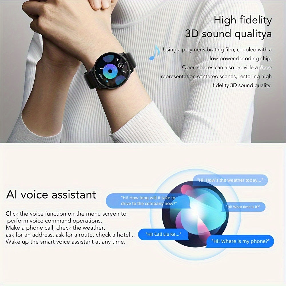 Purspo Smart Watch with Call Function, Wireless 5.2,