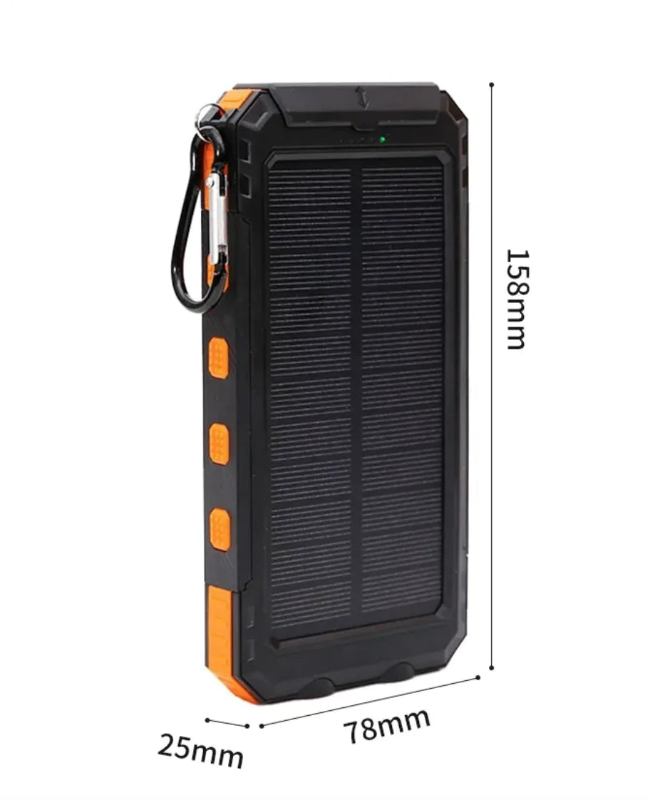 SolarCharge Waterproof Power Bank