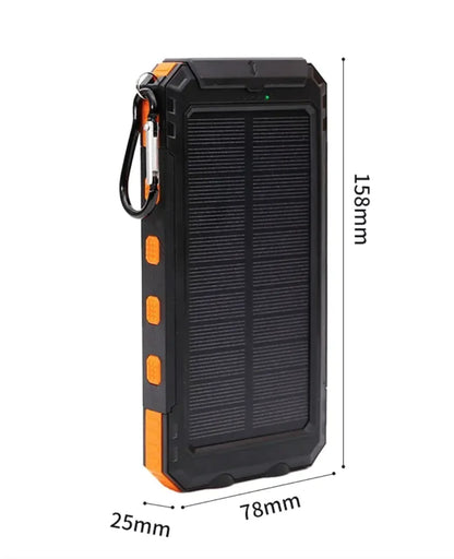 SolarCharge Waterproof Power Bank